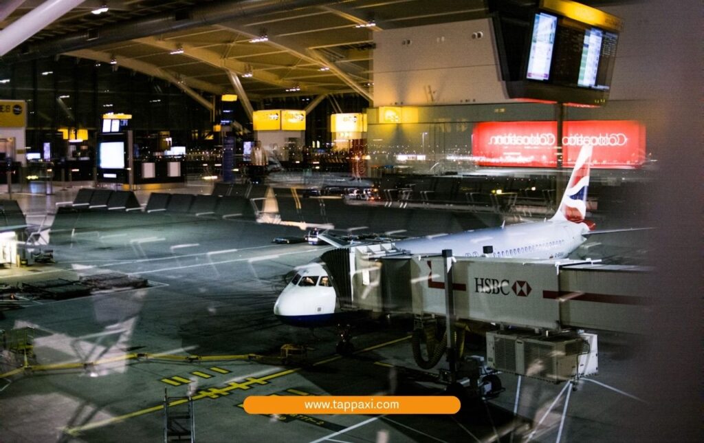 British express at terminal 2 Heathrow Airport