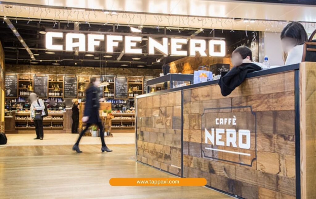 Cafe NERO  at London Heathrow Airport Terminal 4