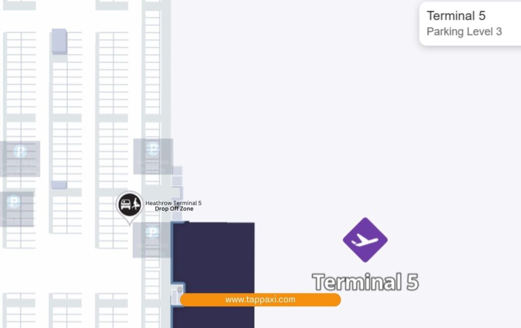 Heathrow Terminal 5 Drop Off Zone and T5 Heathrow drop off charges