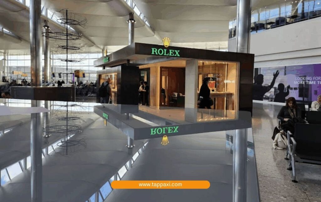 Rolex Outlet at Heathrow Airport terminal 2