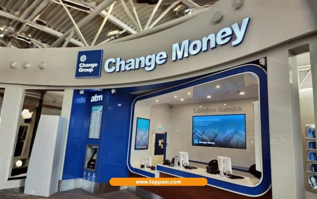 Change Money, Currency Exchange at Gatwick, LGW