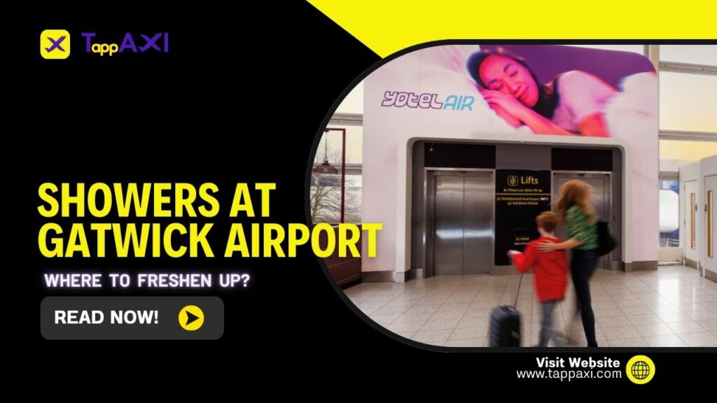 Showers At Gatwick Airport, YOTELAIR Gatwick
